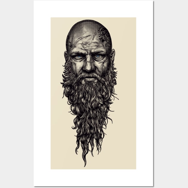 The viking legend Wall Art by Moryart